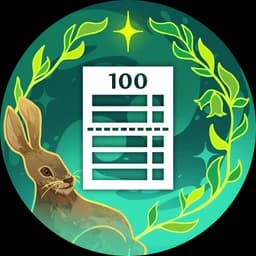 Solve Count 100 badge